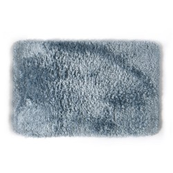 FINO Alfombra de baño de microfibra 40x60 cm  azul Spirella