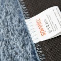 FINO Alfombra de baño de microfibra 50x80cm  azul Spirella