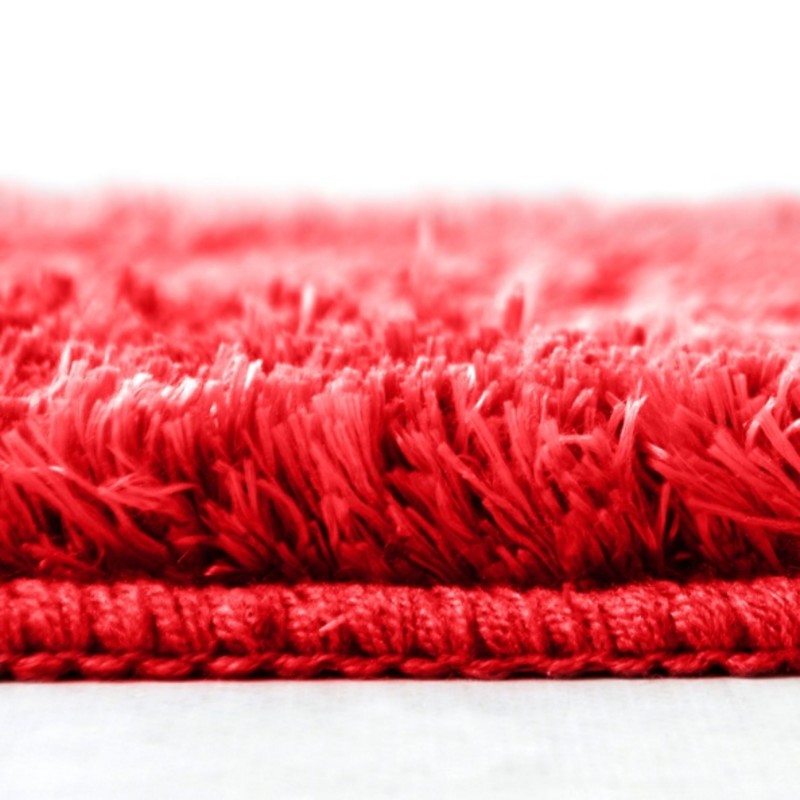 FINO Alfombra de baño de microfibra 70x20cm  Rojo Spirella