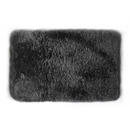 FINO Tappetino da bagno in microfibra 40x60 cm Nero Spirella