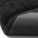 Alfombra de baño de microfibra FINO 50x80cm negro Spirella