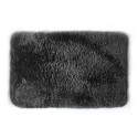 FINO Tappetino da bagno in microfibra 50x80 cm Nero Spirella