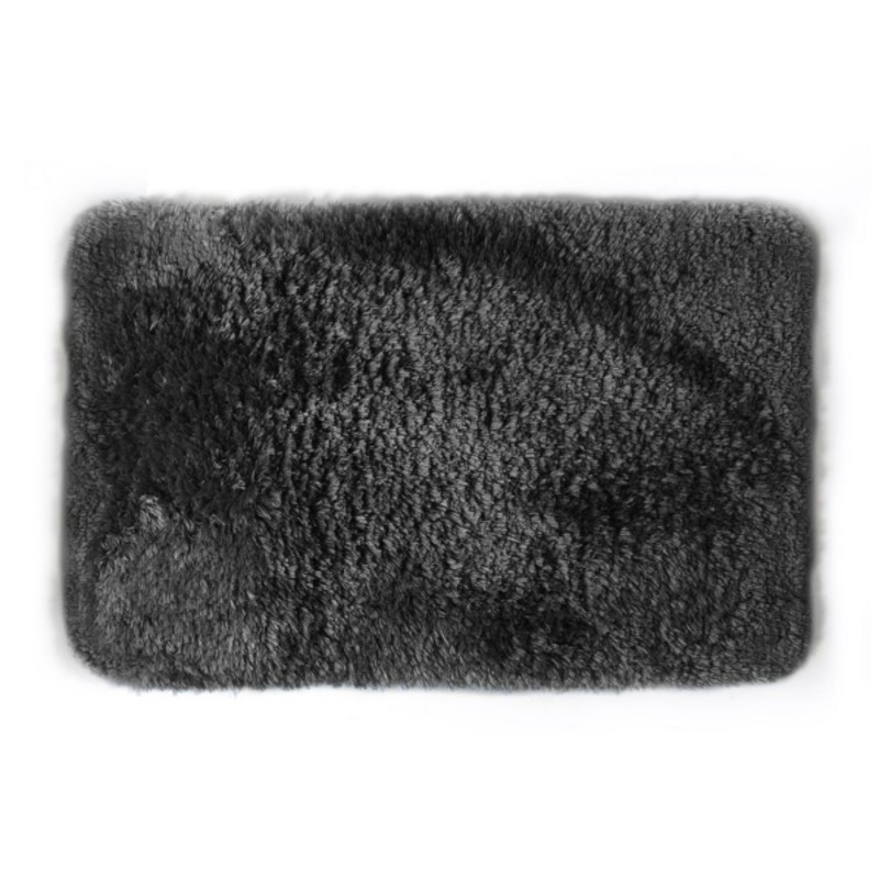 Tapis de bain Microfibre FINO 50x80cm Noir Spirella
