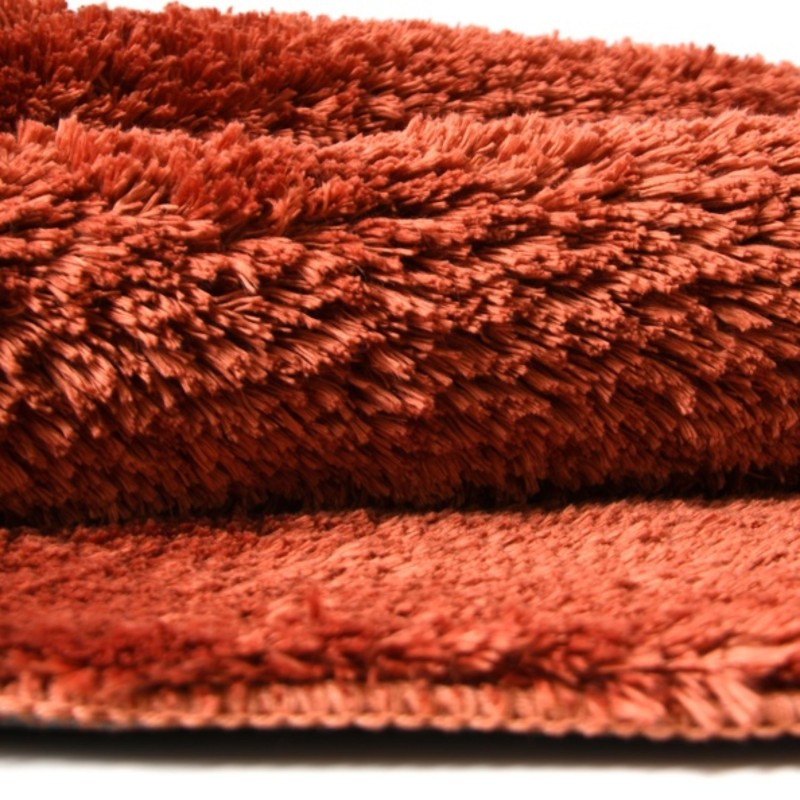 Tapis de bain microfibre FINO 60x90cm Terracotta Spirella