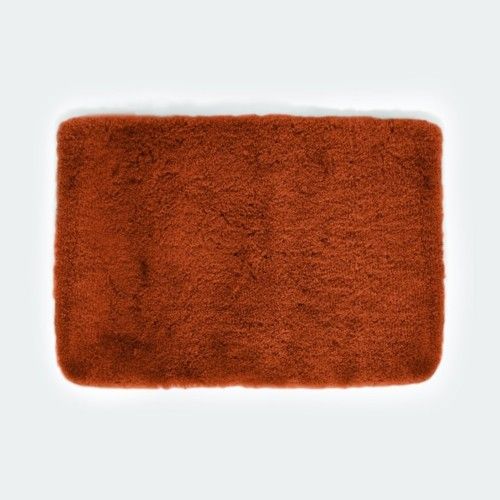 Alfombra de baño acrílica BREE 60x90 cm Terracota Spirella