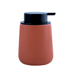 MSV Soap Dispenser Ceramic MAONIE Terracotta Mat