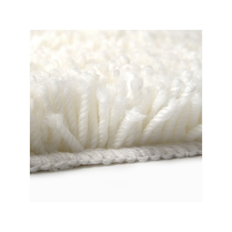Alfombra de baño de microfibra HIGHLAND 60x90cm Blanco Spirella
