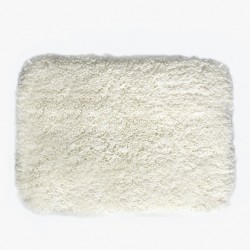 Alfombra de baño de microfibra HIGHLAND 80x150cm Blanco Spirella