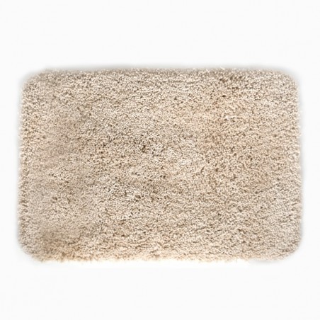 Microfiber bath mat HIGHLAND 60x90cm Ecru Spirella
