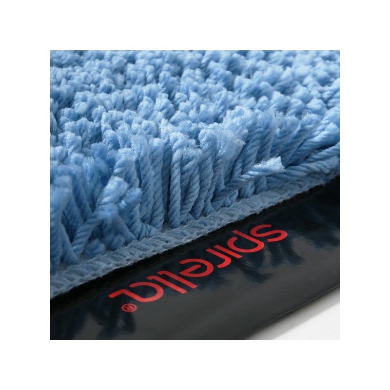 Spirella Badematte HIGHLAND Mikrofaser- 60x90cm Himmelblau