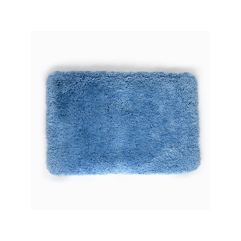 spirella Spirella Tapis de bain Microfibre HIGHLAND 80x150cm Bleu Ciel