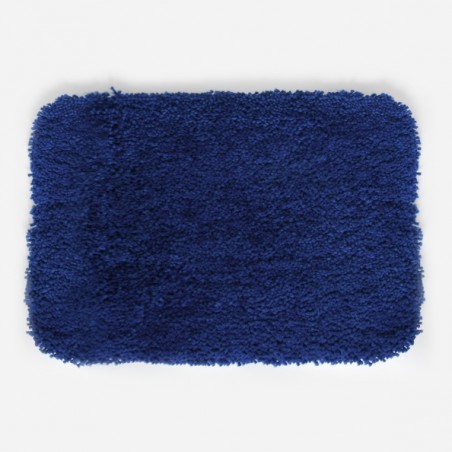 Spirella Tapis de bain Microfibre HIGHLAND 55x65cm Bleu Marine