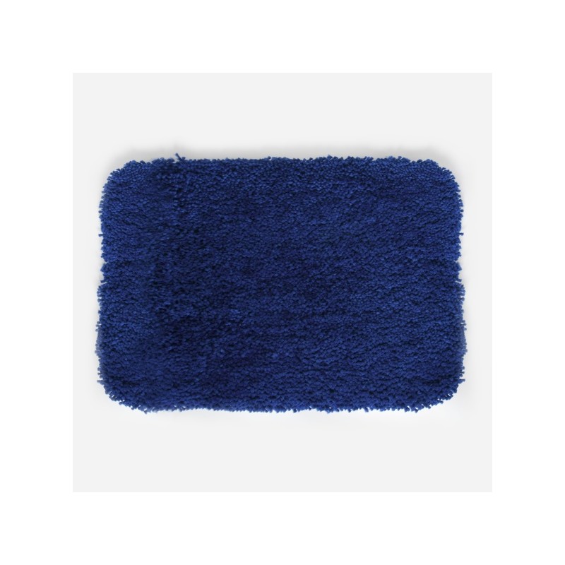 Tapis de bain Microfibre HIGHLAND 70x120cm Bleu Marine Spirella