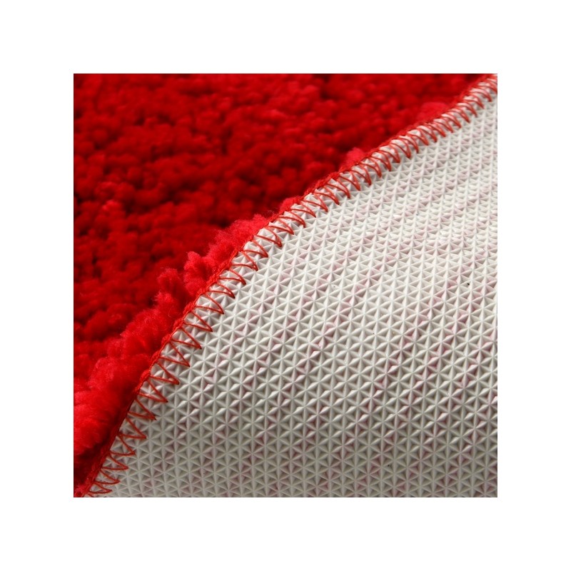 Spirella Tapis de bain Microfibre HIGHLAND 55x55cm Rouge