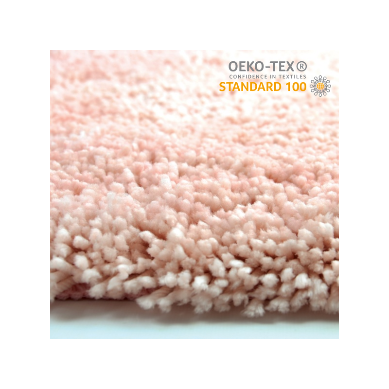 HIGHLAND Tappetino da bagno in microfibra 80x150 cm Spirella rosa chiaro