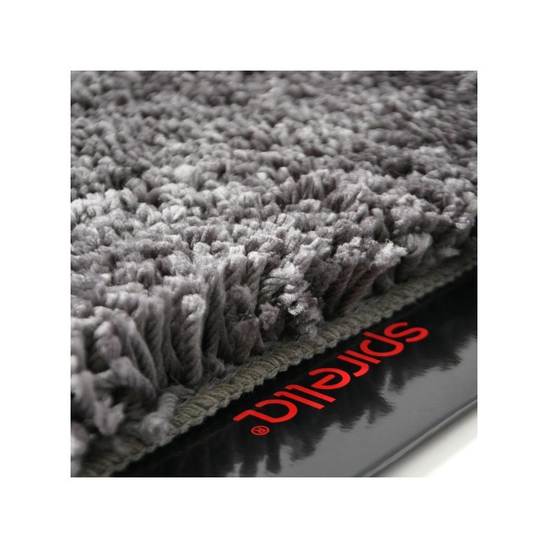 Microfiber bath mat HIGHLAND 55x55cm Granite Gray Spirella