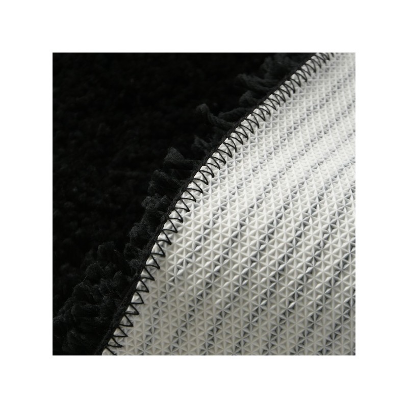 Tapis de bain Microfibre HIGHLAND 60x90cm Noir Spirella