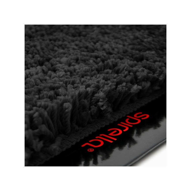 Microfiber bath mat HIGHLAND 60x90cm Black Spirella
