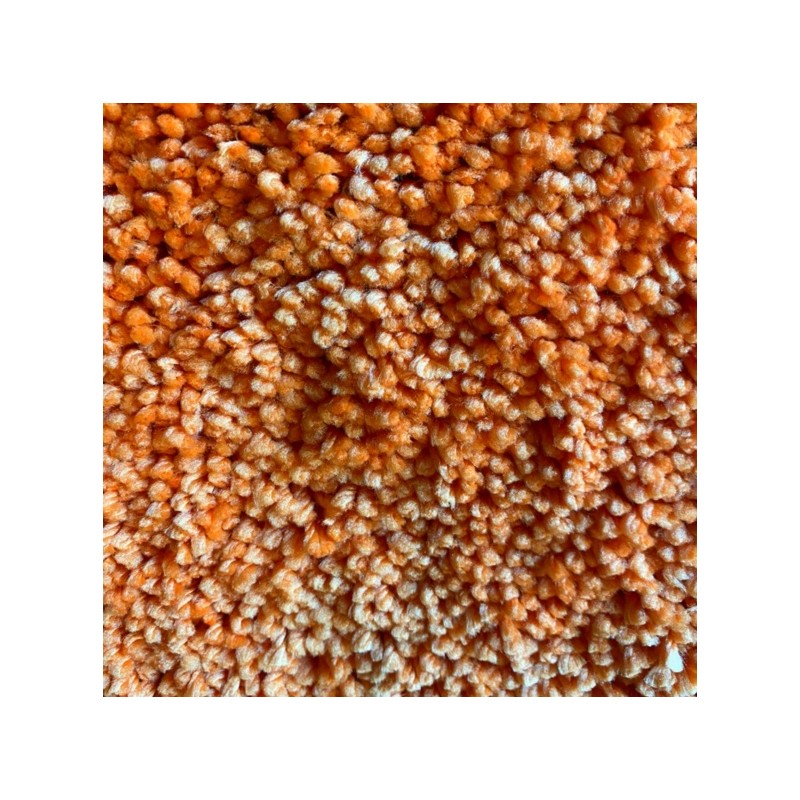 Round microfiber bath mat HIGHLAND ø60cm Orange Spirella