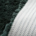 Tapis de bain rond Microfibre HIGHLAND ?60cm Vert Foncé Spirella