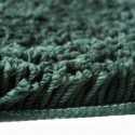 Tapis de bain rond Microfibre HIGHLAND ?60cm Vert Foncé Spirella