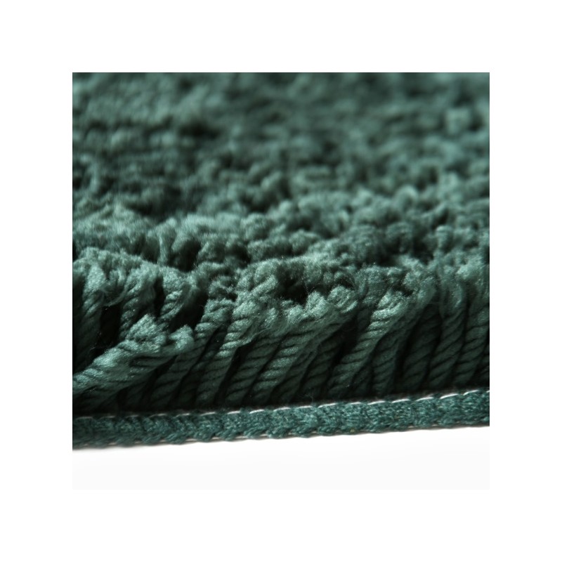 Round microfiber bath mat HIGHLAND ø60cm Dark Green Spirella
