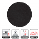 Microfiber bath mat HIGHLAND ø60cm Black Spirella