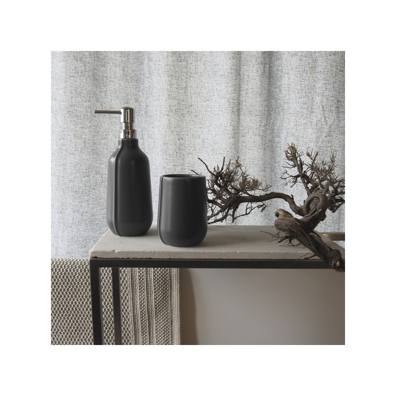 Soap dispenser Ceramic SENSE Antarcite-matt Elements by Spirella