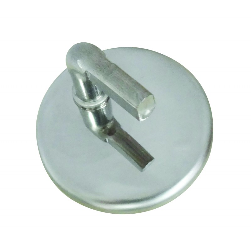 Sedile Wc Thermo Rigido Tortora - Cerniere MSV Acciaio Inox
