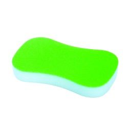 Lot de 2 éponges à  récurer double face MSV