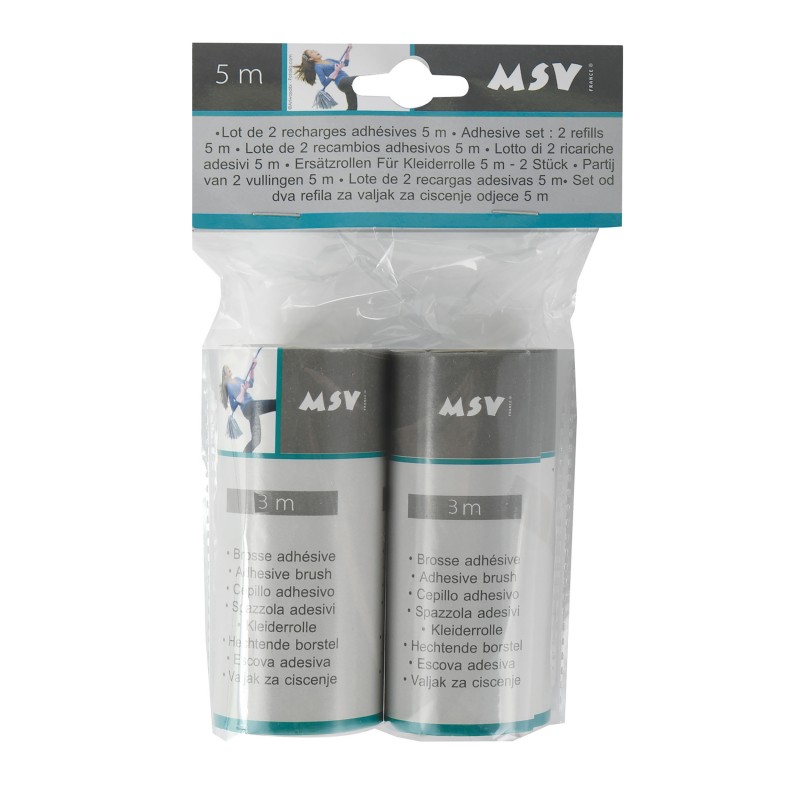 Set di 2 ricariche adesive per abbigliamento 3M MSV