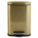 Pedal bin 5L Brushed Gold AKIRA Steel Spirella