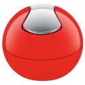 Papelera con tapa basculante PP BOWL 1L Rojo Spirella