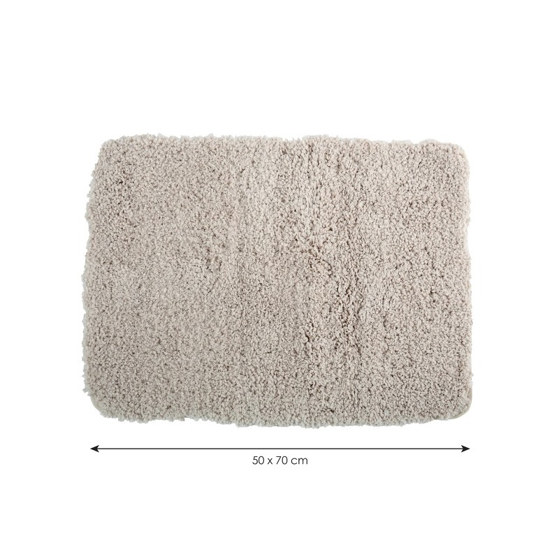 Microfiber bath mat 40x60cm Beige MSV