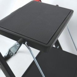 2-stufige klappbare und rutschfeste leichte Stahlstufe Stufe max. 150kg MSV