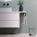 Poubelle à  pédale Acier ADELAR 3L Inox Brossé Spirella