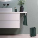 Papelera con Pedal de Acero 3L ADELAR Verde Oscuro Mate Spirella