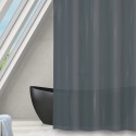 PEVA Shower curtain ROMANA 180x180cm dark grey MSV