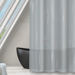 PEVA ROMANA Shower curtain 180x180cm Light grey MSV