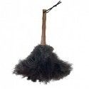 Plumeau autruche manche Bambou 33cm MSV