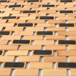 Bamboo bath mat ANNIKA 42x64cm MSV