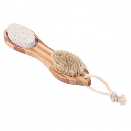 Cepillo de baño de pies de madera 4 en 1 MSV