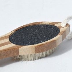 Cepillo de baño de pies de madera 4 en 1 MSV