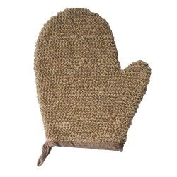 Gant de bain exfoliant en jute MSV