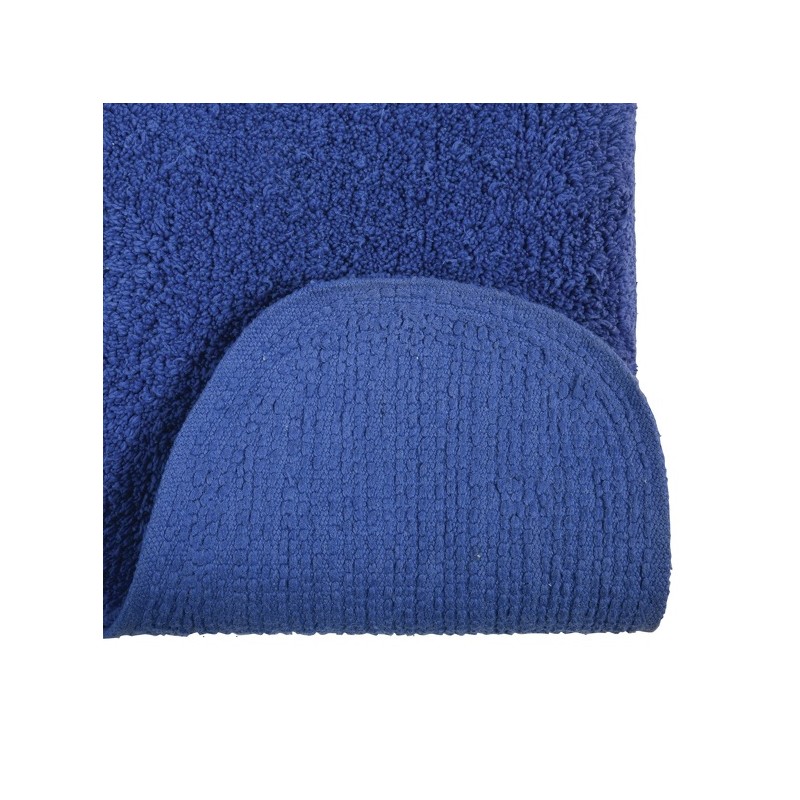 CAROLINA Tappetino da bagno in cotone 47x50 cm Spirella Blu