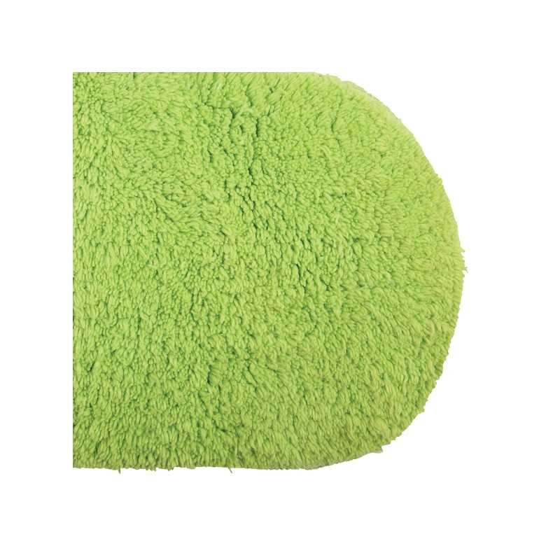 Tapis de bain Coton CAROLINA 47x50cm Vert Kiwi Spirella