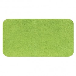 CAROLINA Tappetino da bagno in cotone 70x120 cm Verde Kiwi Spirella
