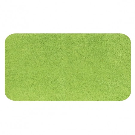 Alfombra de baño CAROLINA de algodón 70x120 cm Verde kiwi Spirella