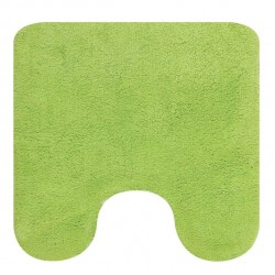 Alfombra de baño CAROLINA de algodón 55x55 cm Verde kiwi Spirella