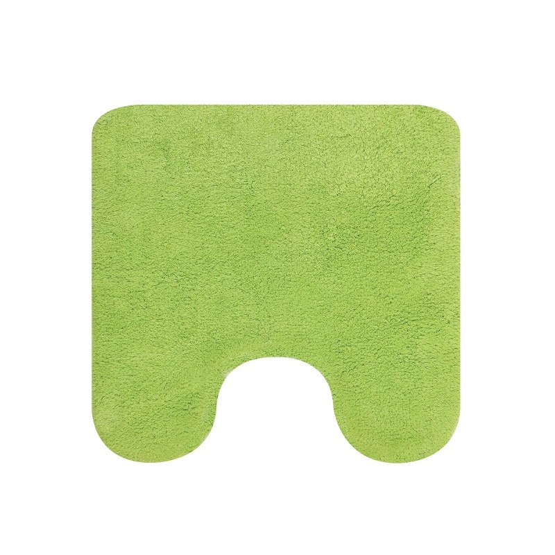 CAROLINA Tappetino da bagno in cotone 55x55 cm Verde Kiwi Spirella